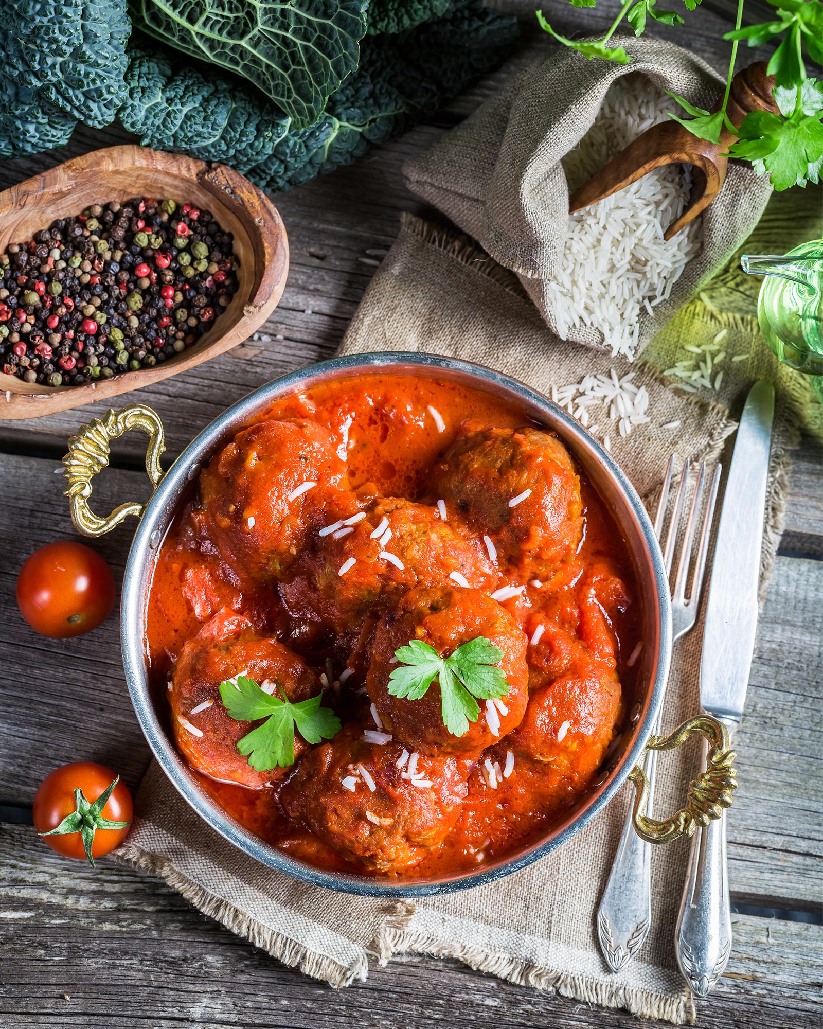 Ćufte u paradajz sosu