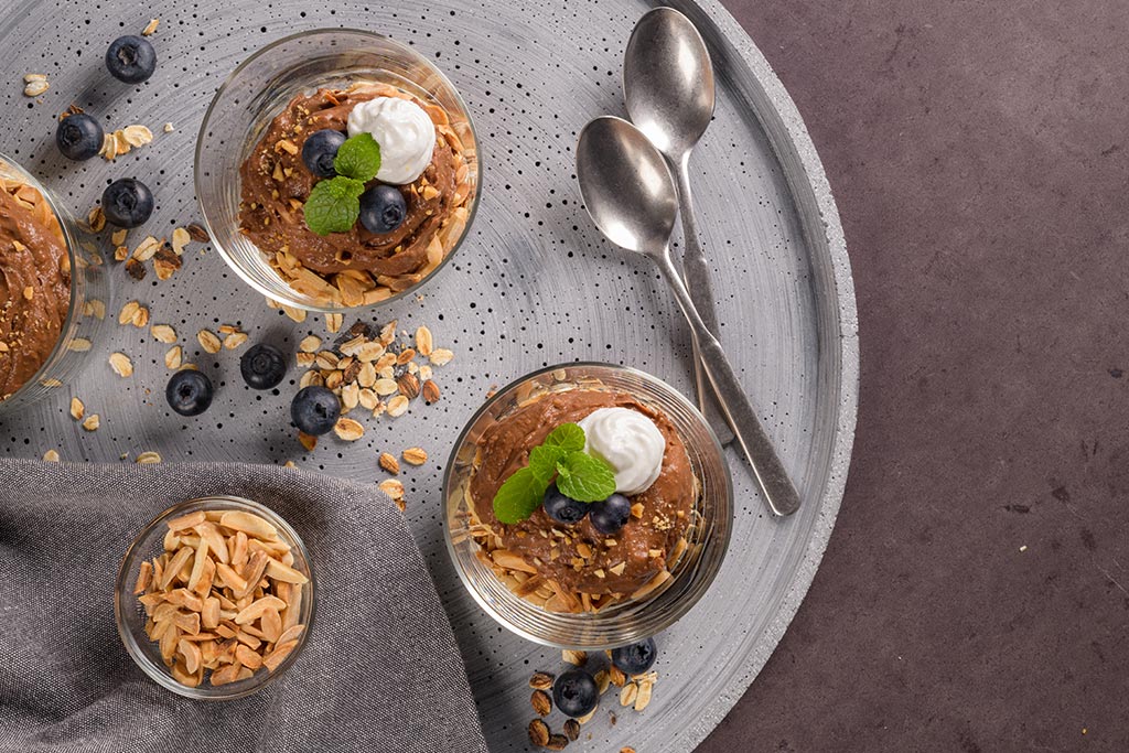 Dizajn desertnog menija u restoranu 