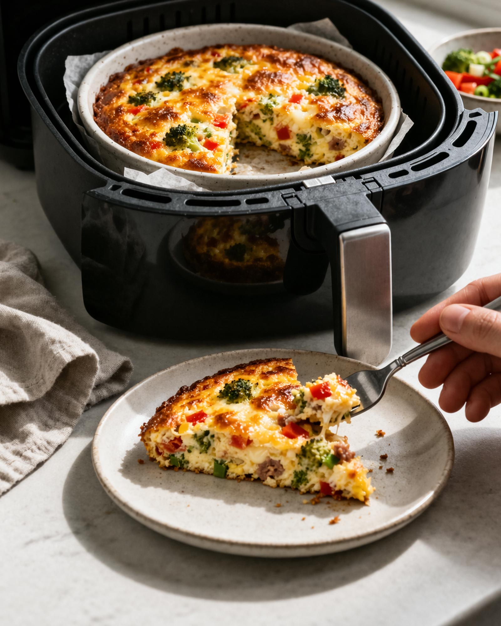 Fritata sa povrćem i sirom