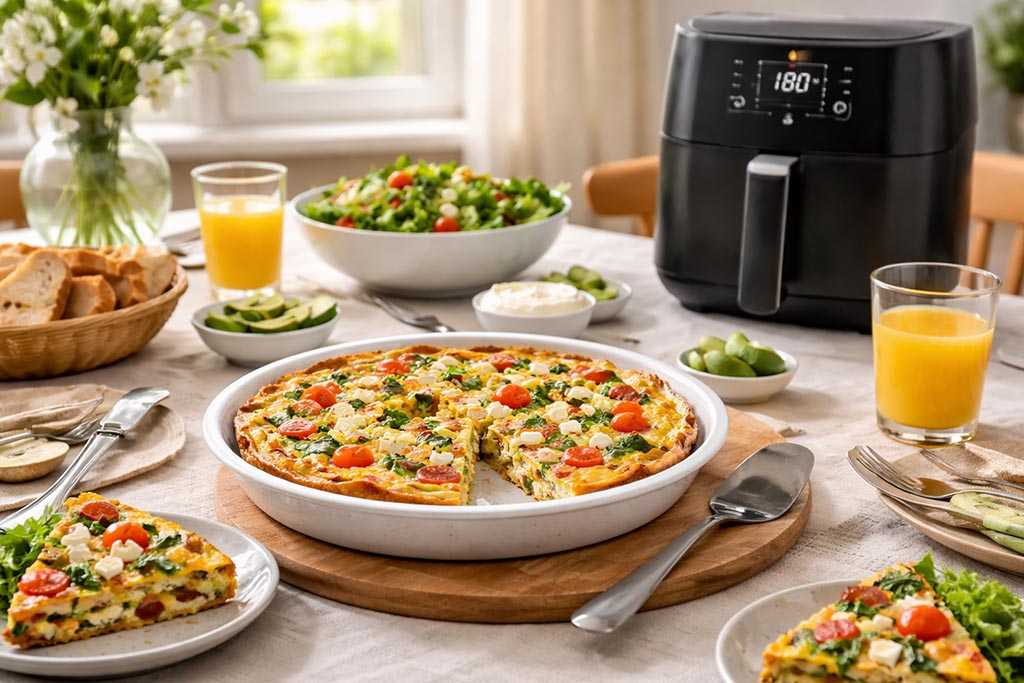 Fritata sa povrćem i sirom 