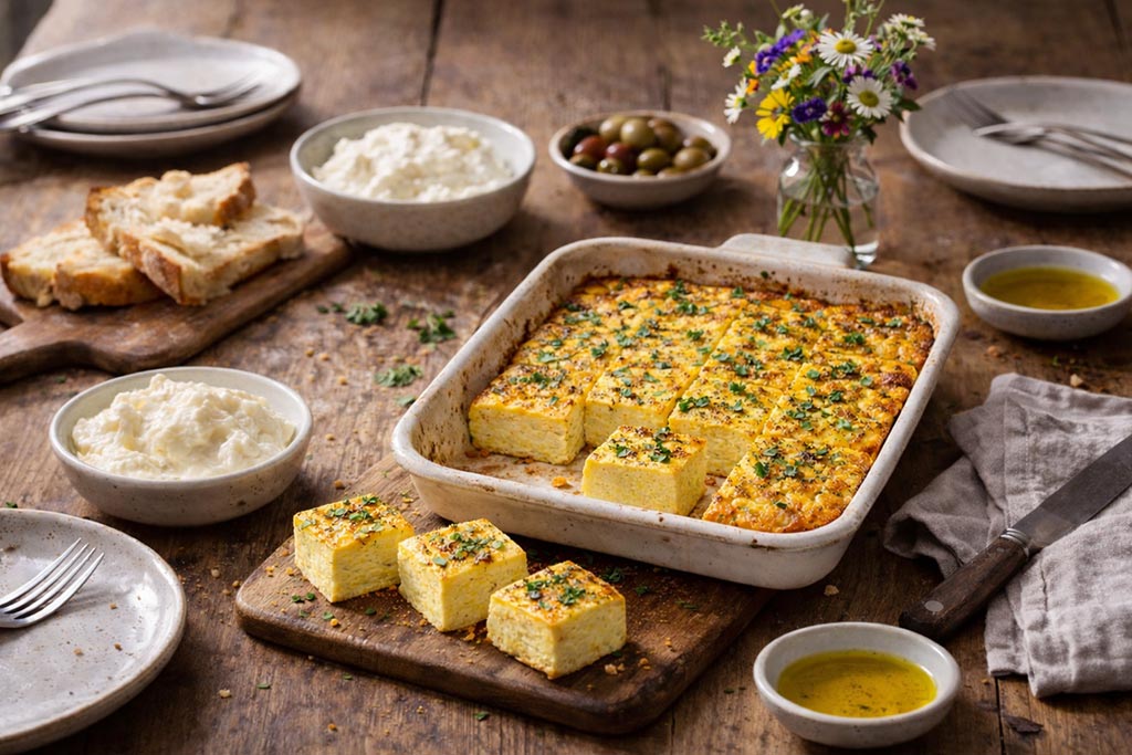 Meze od rikote i šafrana