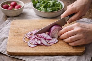 Salata od valerijane i pomorandže - POSTUPAK